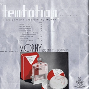 Temptation a new perfume from Mornay, London