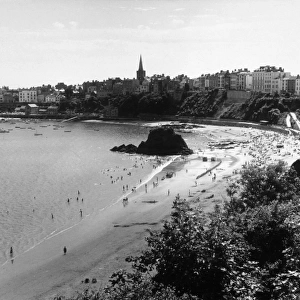 Tenby / Beach 1960