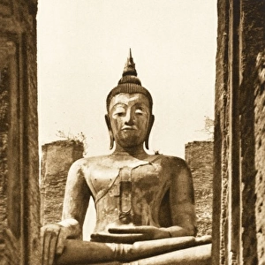 Thailand - Ayutthaya - Statue of Buddha