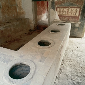 Thermopolium of Asellina. Pompeii. Italy
