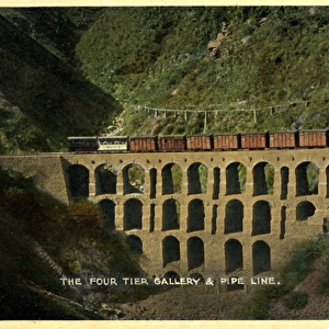 The Four Tier Gallery & Pipeline, Simla, Himachal Pradesh