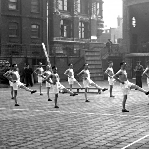 Part Time Competition at the Lambeth HQ Building, WW2