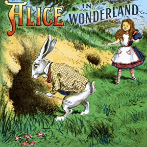 Title image, Alice in Wonderland