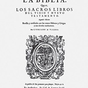 Title page of Bible, that is, sacred books of