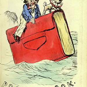 Title page design, Mr Punch's Pocket Book 1871