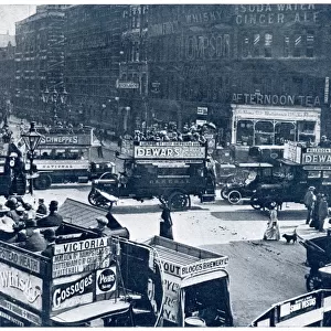 Tottenham Court Road traffic 1912