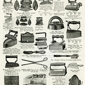 Trade catalogue for irons 1911