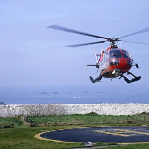 Trinity House Service Helicopter of Sennen