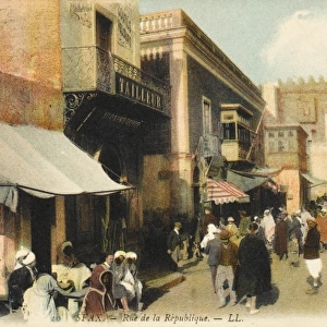 Tunisia - Sfax - Rue de la Republique