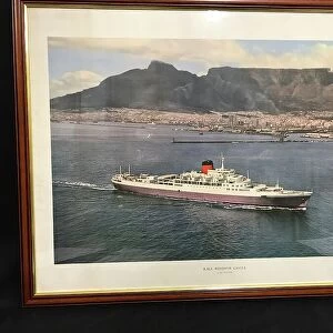 Union Castle liner - RMS Windsor Castle, South Africa