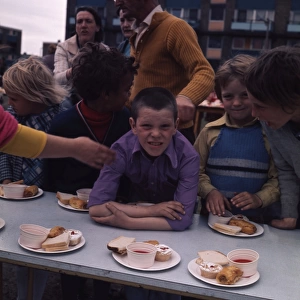 Untitled. Street party, Queens Jubilee Middlesbrough 1977