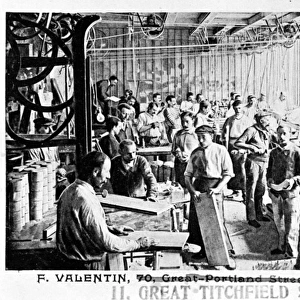 Valentin factory, Great Titchfield Street, London
