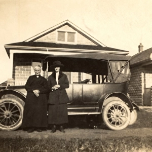 Vicar, wife and car