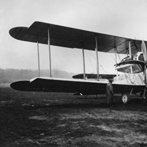 Vickers Vimy aeroplane with Rolls Royce engines
