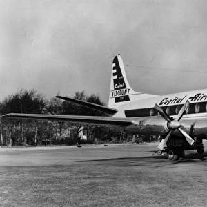 Vickers Viscount 745 N7411 of Capital Airlines