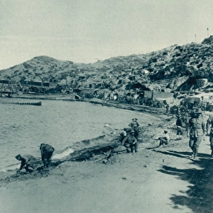 A view of Anzac Cove, west coast of Gallipoli
