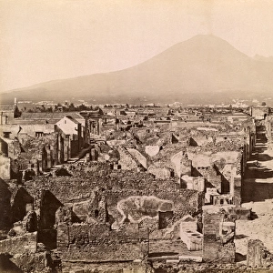 View Across Pompeii