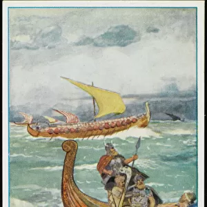 Viking Ships (Liebig)