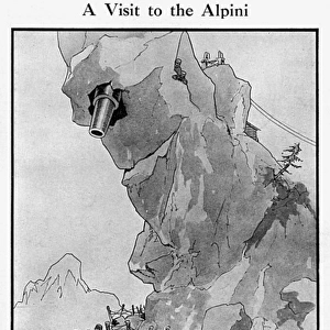 A Visit to the Alpini, by Bairnsfather