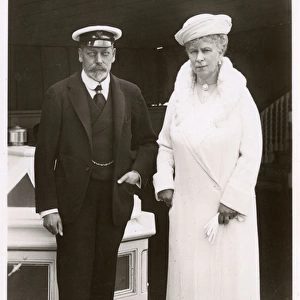 Visit by King George V and Queen Mary to the Isle of Wight