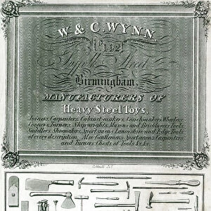 W & C Wynn, Heavy Steel Toy and Tool Makers, Birmingham