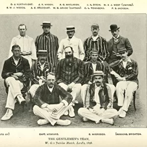 W G Graces Jubilee Match, Lord s, 1898