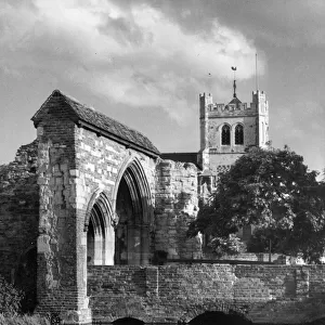 Waltham Abbey Church, founded in the 11th century and bequeathed by Edward