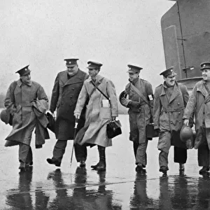 War Correspondents fly to France, 1939