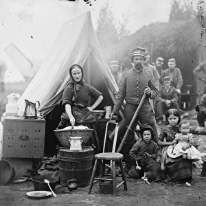 Washington, District of Columbia. Tent life of the 31st Penn