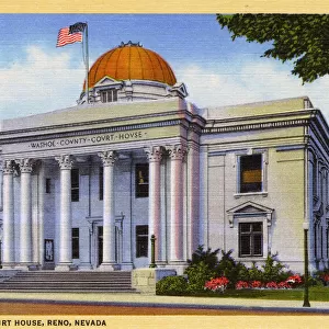 Washoe County Court House, Reno, Nevada, USA