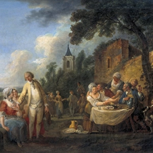 WATTEAU de LILLE, Louis-Joseph Watteau, called