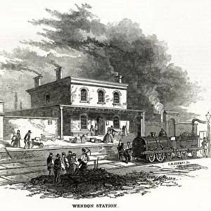 Wendon (Audley End) railway station, Wendon, Essex