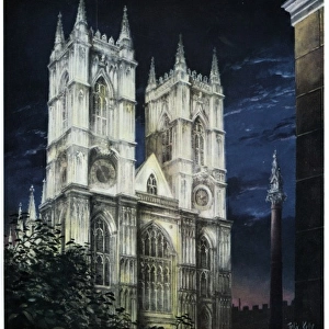 Westminster Abbey / Dunlop advertisement, 1953
