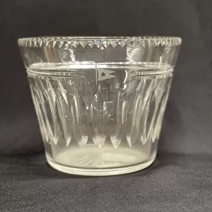 White Star Line, crystal ice bucket with logo