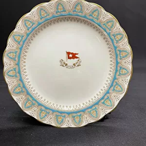 White Star Line, Gothic arch First Class dinner plate
