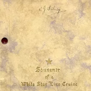 White Star Line - Souvenir of cruise