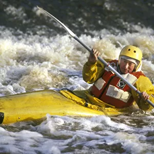 White water canoeist Donald Bean MBE
