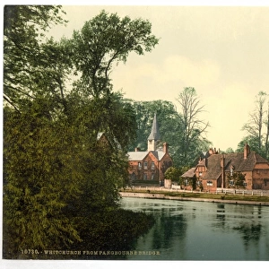 Whitechurch, from Pangbourne Bridge, London and suburbs, Eng