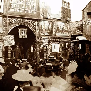 Whitehaven fair in 1899
