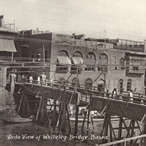 The Whiteley Bridge - Basra, Iraq, WWI era