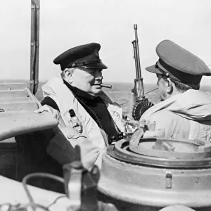 Winston Churchill and Sir Alan Brooke
