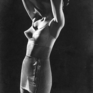 Woman modelling underwear