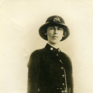 Woman police officer, Charlotte Grace Dixon, London