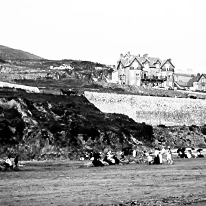 Woolacombe Beach, Devon, early 1900s