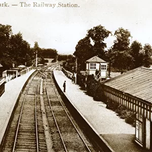 Worcester Park Railway Station, SW London (Surrey)
