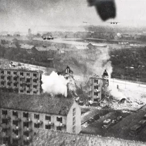 World War II Mosquito bombers attack Aarhus Denamrk