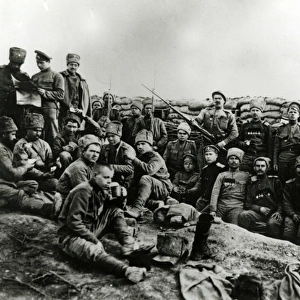 WW1 - Russian Troops in the trenches - Eastern Front