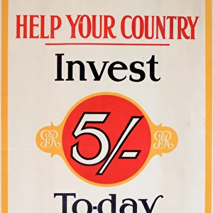 WWI Poster, Help Your Country