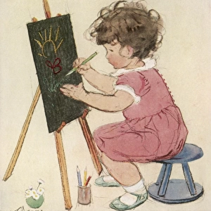 The Young Artist by Muriel Dawson