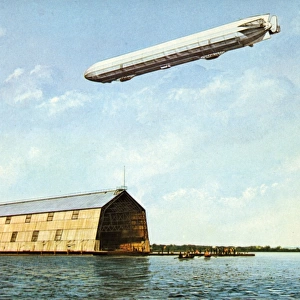 Zeppelin Lz 4 / Postcard